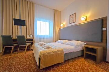 Фото номера Двухместный номер с 1 кроватью Отель Hotel Sezam г. Махова 7